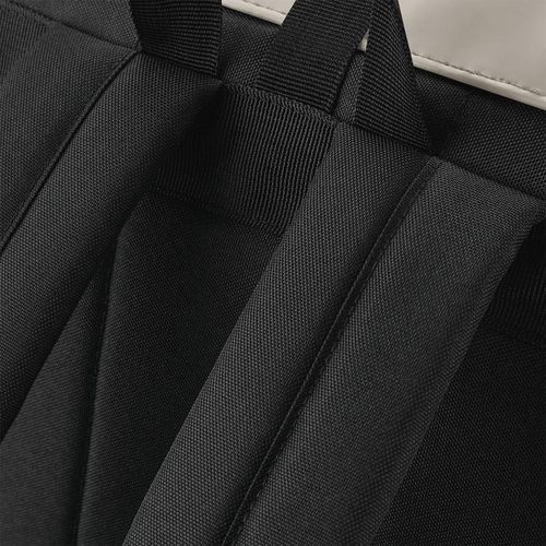 Sac à dos avec rabat roll-top en polyuréthane mat - 1