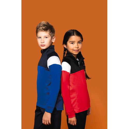 Sweat d'entrainement 1/4 zip enfant - 1