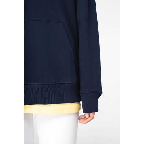Sweat-shirt écoresponsable à capuche  à épaules tombantes French Terry unisexe - 9