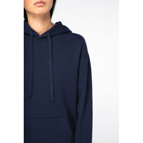 Sweat-shirt écoresponsable à capuche  à épaules tombantes French Terry unisexe - 7