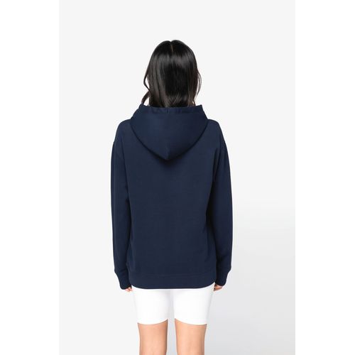 Sweat-shirt écoresponsable à capuche  à épaules tombantes French Terry unisexe - 5