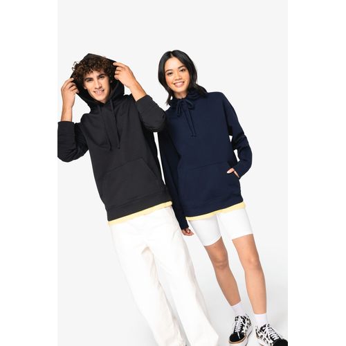 Sweat-shirt écoresponsable à capuche  à épaules tombantes French Terry unisexe - 2