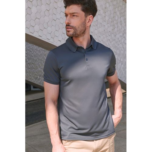 Polo homme polyester recyclé - 1
