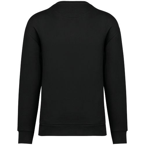 Sweat-shirt écoresponsable à col rond à épaules tombantes molleton gratté unisexe - 10