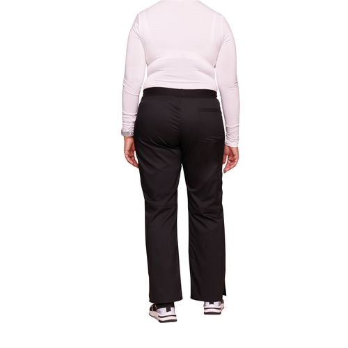 Pantalon cargo à taille moyenne à enfiler femme - 5