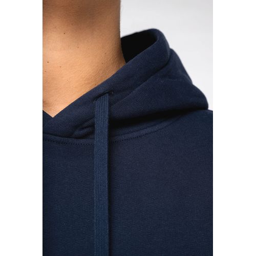 Sweat-shirt écoresponsable à capuche à épaules tombantes molleton gratté unisexe thumbnail 6
