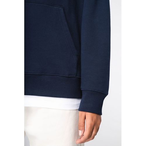 Sweat-shirt écoresponsable à capuche à épaules tombantes molleton gratté unisexe - 5