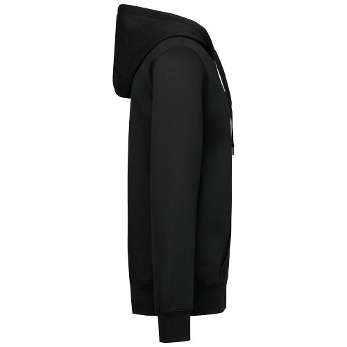 Sweat-shirt recyclé zippé à capuche unisexe - 23