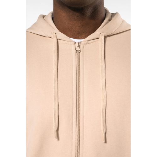 Sweat-shirt recyclé zippé à capuche unisexe - 4