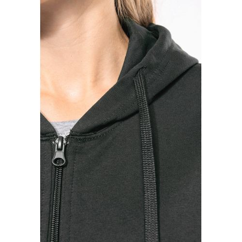 Sweat-shirt recyclé zippé à capuche unisexe - 18