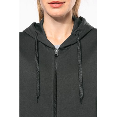 Sweat-shirt recyclé zippé à capuche unisexe - 19
