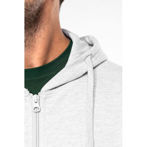 Sweat-shirt recyclé zippé à capuche unisexe - 16