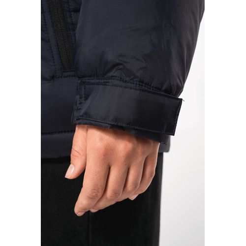 Parka matelassée à capuche bi-ton unisexe - 17