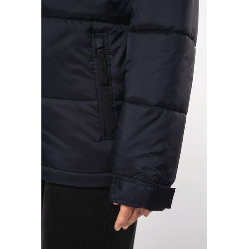 Parka matelassée à capuche bi-ton unisexe - 16