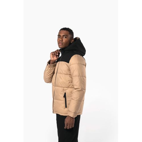 Parka matelassée à capuche bi-ton unisexe - 5