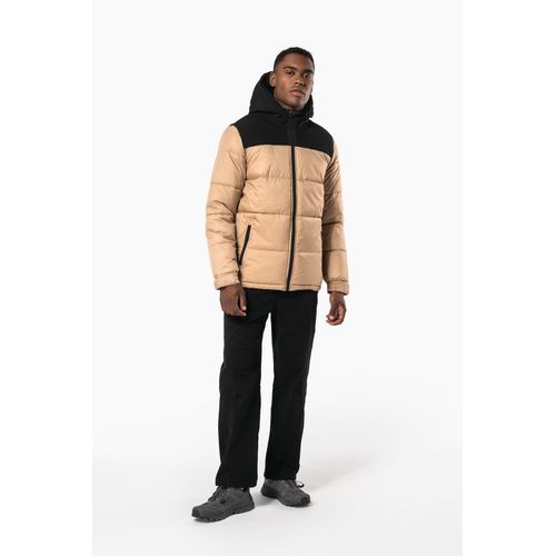 Parka matelassée à capuche bi-ton unisexe - 6