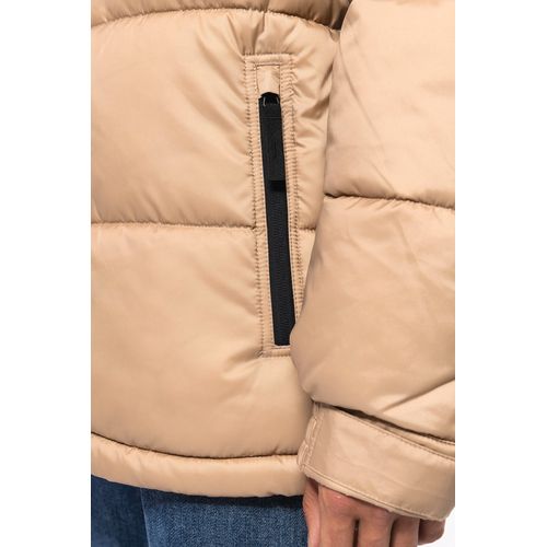 Parka matelassée à capuche bi-ton unisexe - 15