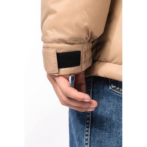 Parka matelassée à capuche bi-ton unisexe - 17