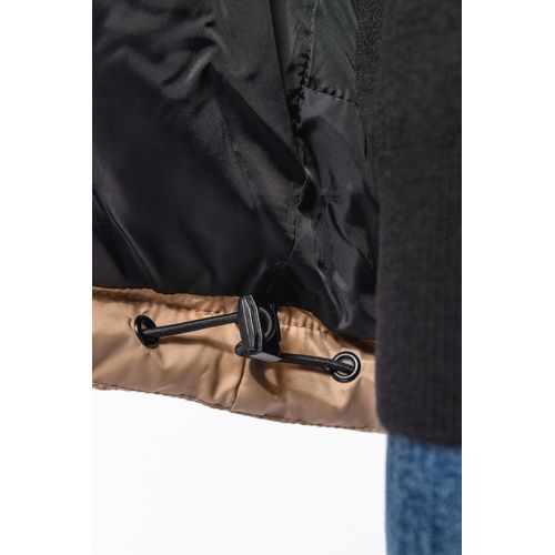 Parka matelassée à capuche bi-ton unisexe - 18