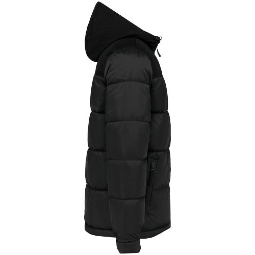 Parka matelassée à capuche bi-ton unisexe - 25