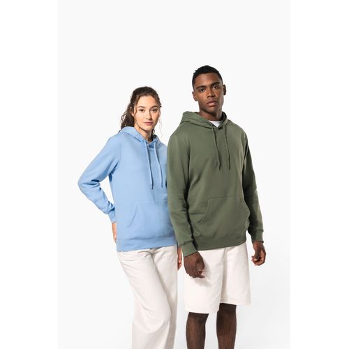 Sweat-shirt recyclé à capuche unisexe - 1