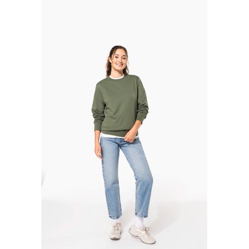 Sweat-shirt recyclé col rond unisexe - 11