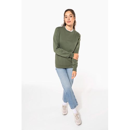 Sweat-shirt recyclé col rond unisexe - 8