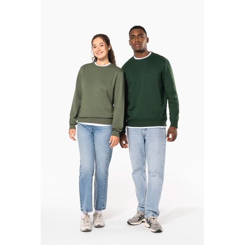 Sweat-shirt recyclé col rond unisexe - 12