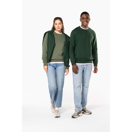 Sweat-shirt recyclé col rond unisexe thumbnail 7