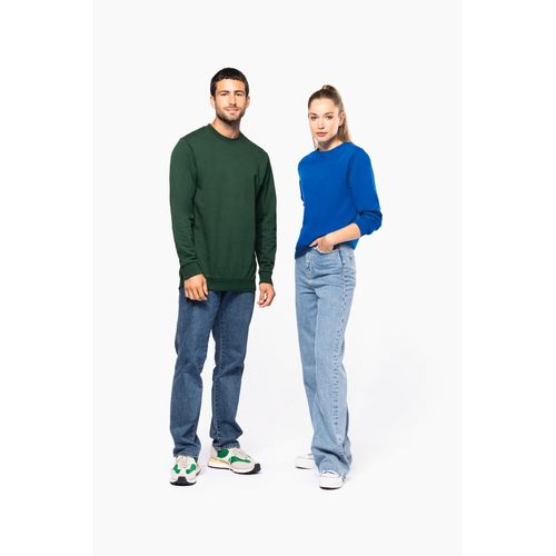 Sweat-shirt recyclé col rond unisexe - 14