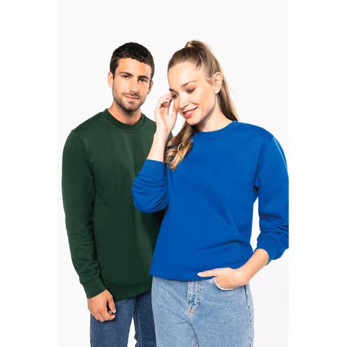 Sweat-shirt recyclé col rond unisexe - 12
