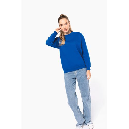 Sweat-shirt recyclé col rond unisexe - 10