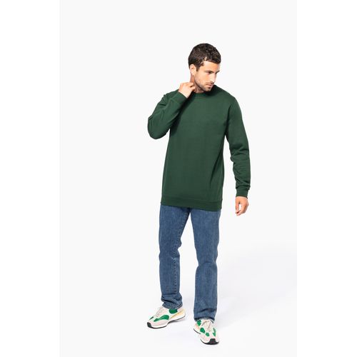 Sweat-shirt recyclé col rond unisexe - 6