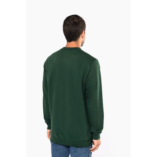 Sweat-shirt recyclé col rond unisexe - 3