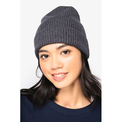 Bonnet écoresponsable en laine mérinos unisexe - 1
