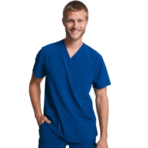 CAMISETA CUELLO PICO HOMBRE