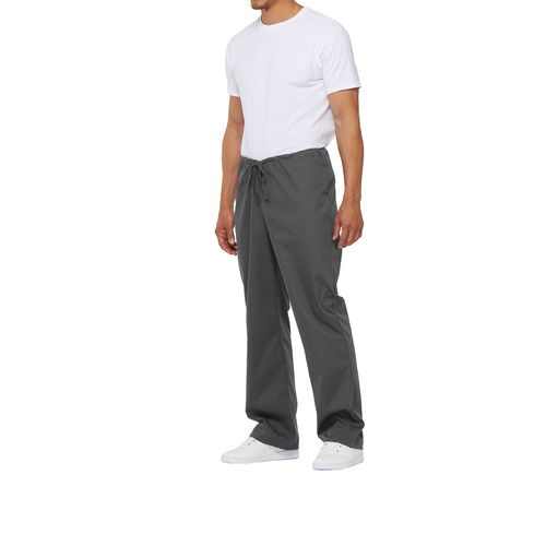 Pantalon à cordon de serrage à taille standard unisexe