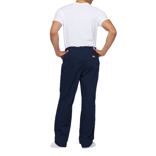 Pantalon à cordon de serrage à taille standard unisexe