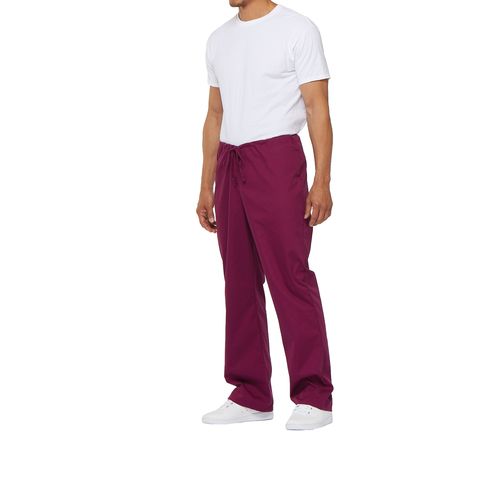 Pantalon à cordon de serrage à taille standard unisexe