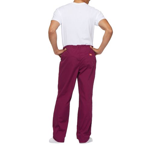 Pantalon à cordon de serrage à taille standard unisexe