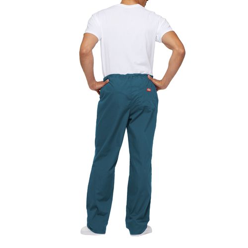 Pantalon à cordon de serrage à taille standard unisexe