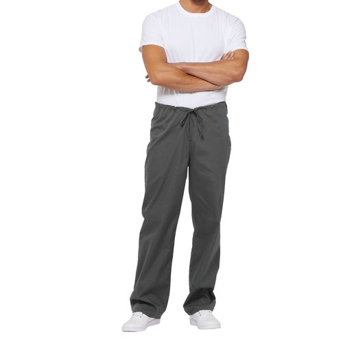Pantalon à cordon de serrage à taille standard unisexe