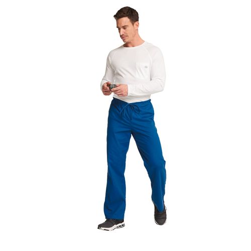 Pantalon à cordon de serrage à taille standard unisexe