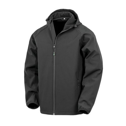 Veste softshell recyclée 3 couches à capuche homme - 3