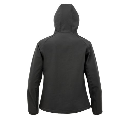 Veste softshell recyclée 3 couches à capuche femme - 2