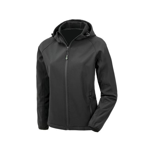 Veste softshell recyclée 3 couches à capuche femme - 3