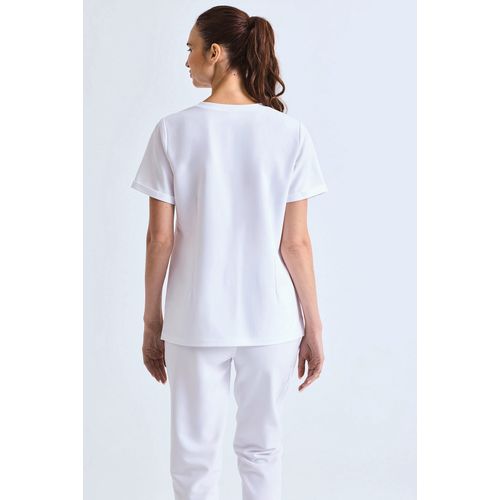 Tunique stretch manches courtes femme - 2