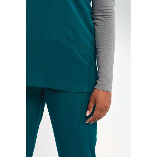 Tunique stretch manches courtes femme - 11