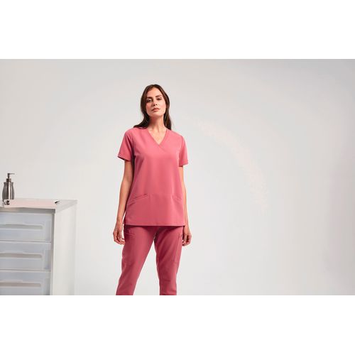 Tunique stretch manches courtes femme - 6