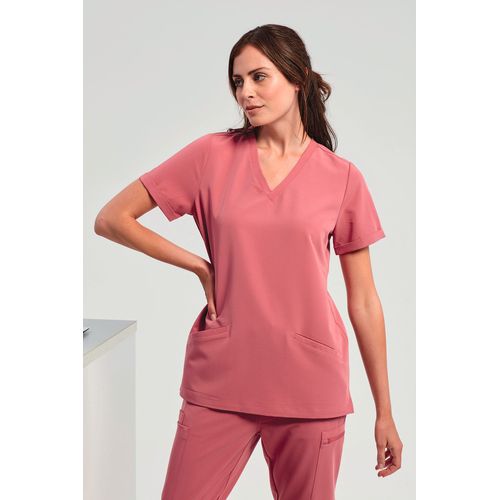 Tunique stretch manches courtes femme - 1
